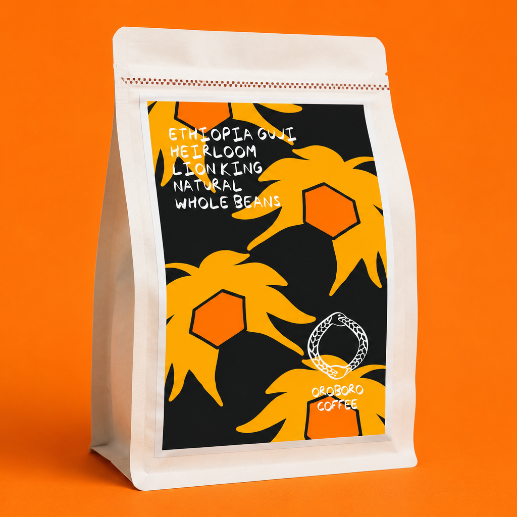 Ethiopia Guji Heirloom Lion King Natural Whole Beans